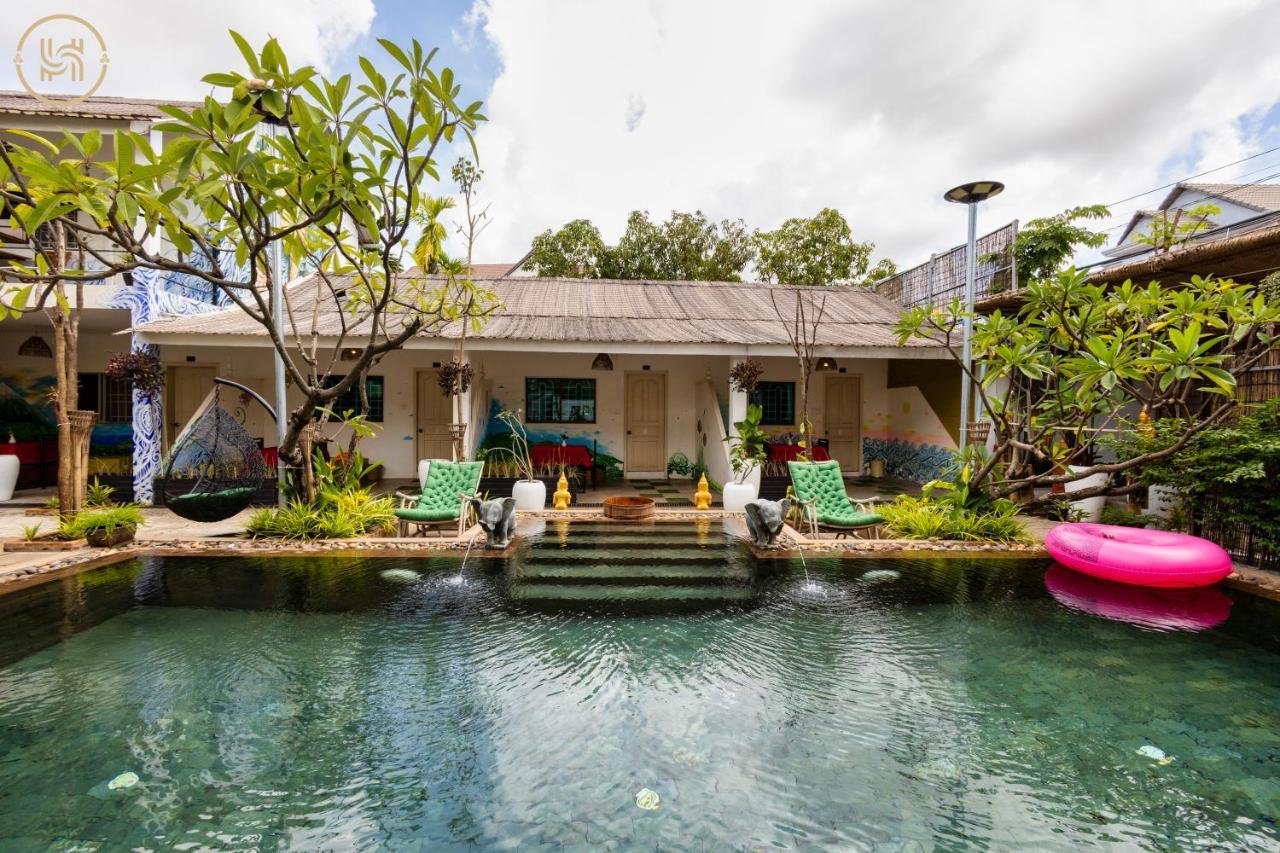 Hak Huot Residence Siem Reap Bagian luar foto