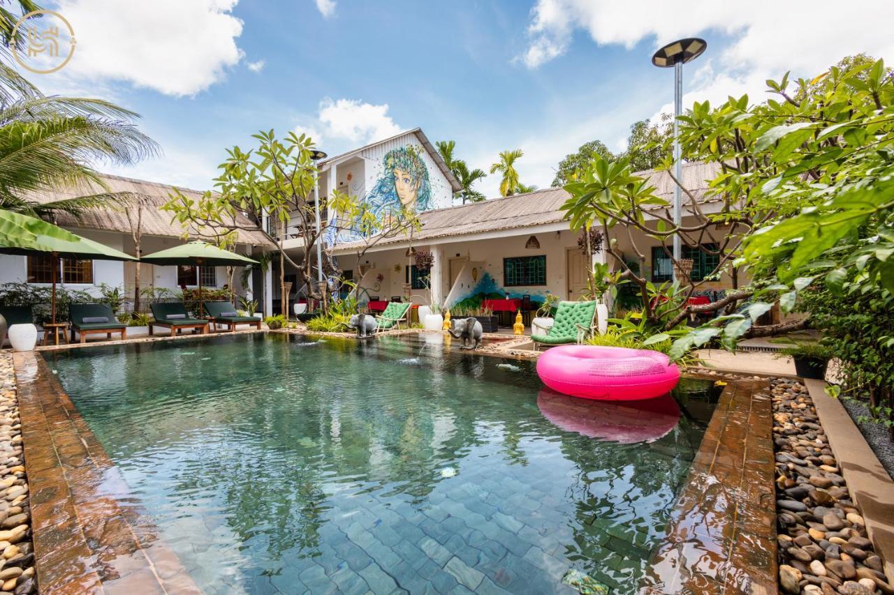 Hak Huot Residence Siem Reap Bagian luar foto
