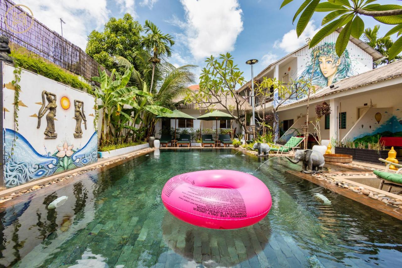Hak Huot Residence Siem Reap Bagian luar foto
