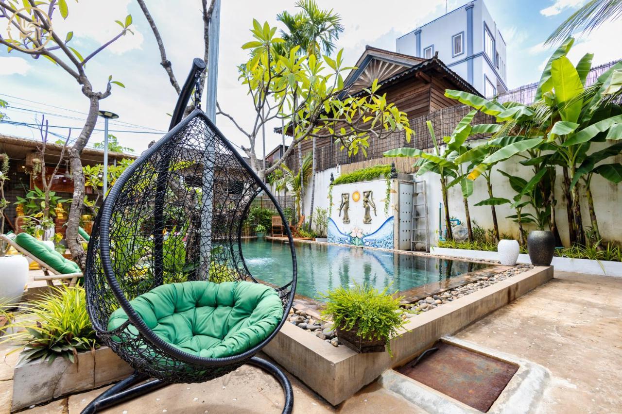 Hak Huot Residence Siem Reap Bagian luar foto