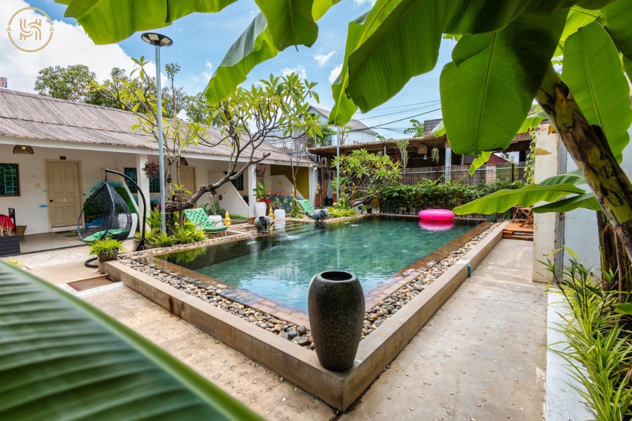 Hak Huot Residence Siem Reap Bagian luar foto